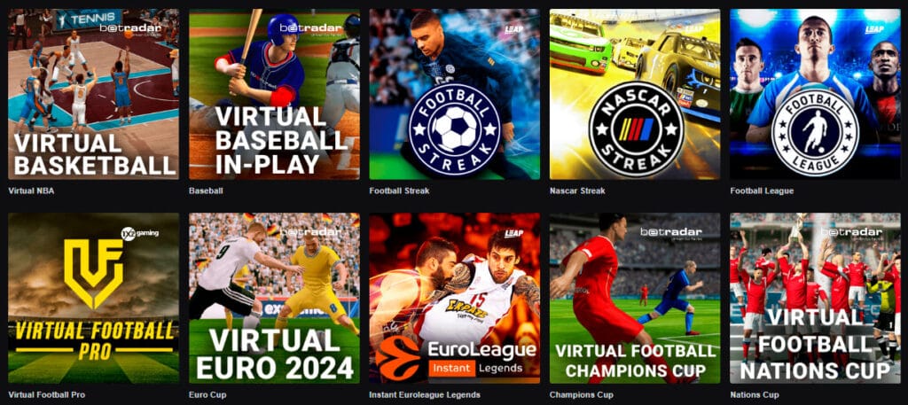 Virtual sports betting glassi casino